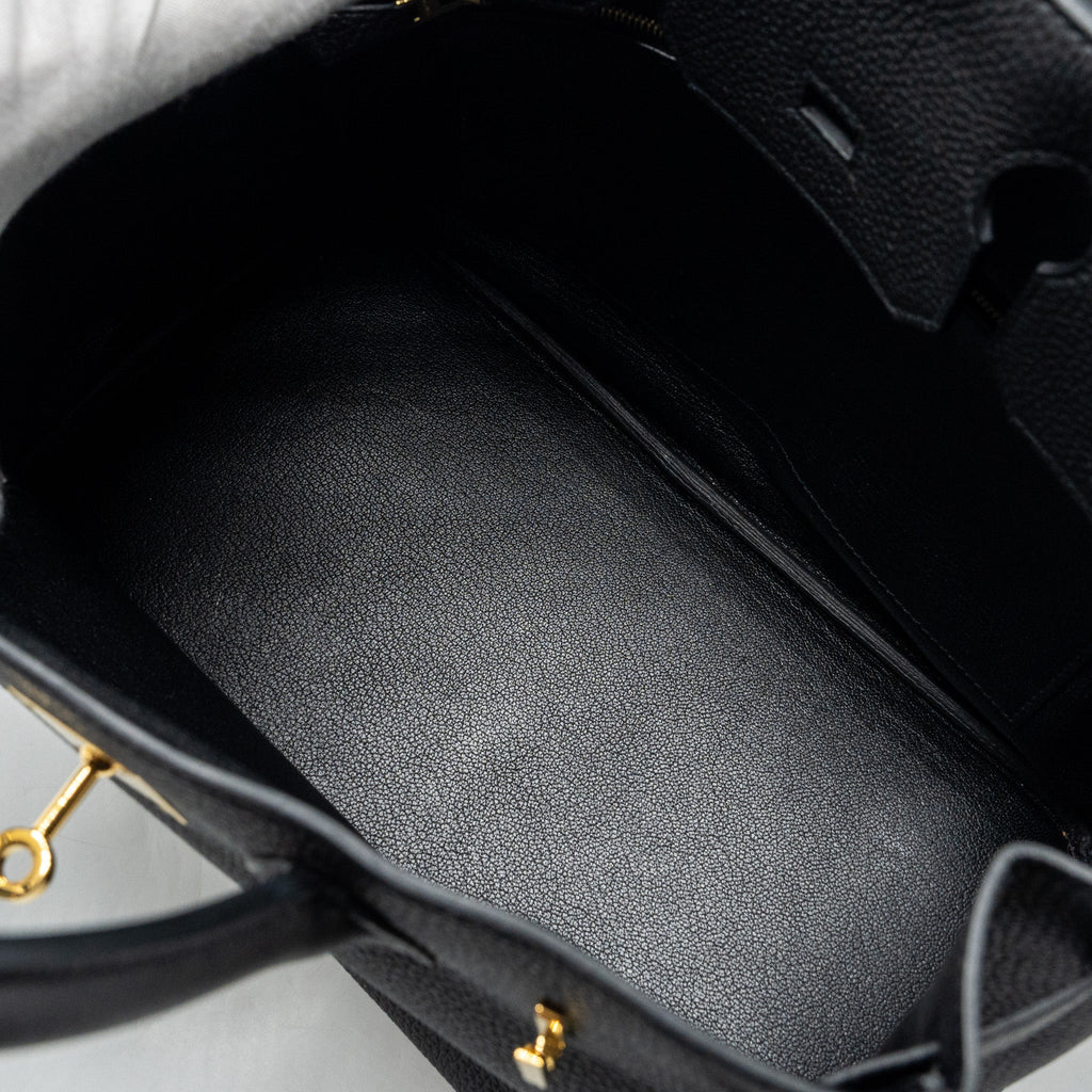 HERMES BIRKIN 30 TOGO BLACK GHW