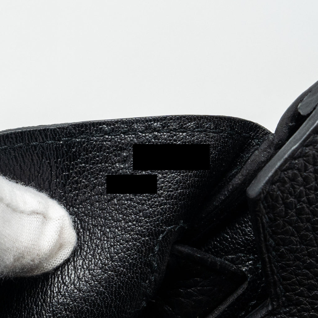 HERMES BIRKIN 30 TOGO BLACK GHW