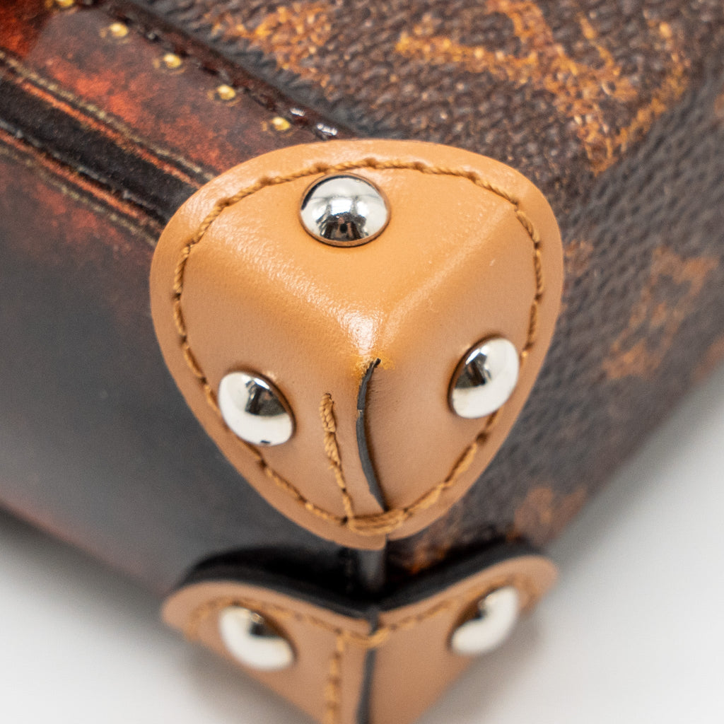 ESSENTIAL TRUNK MINI BAG/BAG CHARM MONOGRAM CANVAS MULTICOLOUR HARDWARE