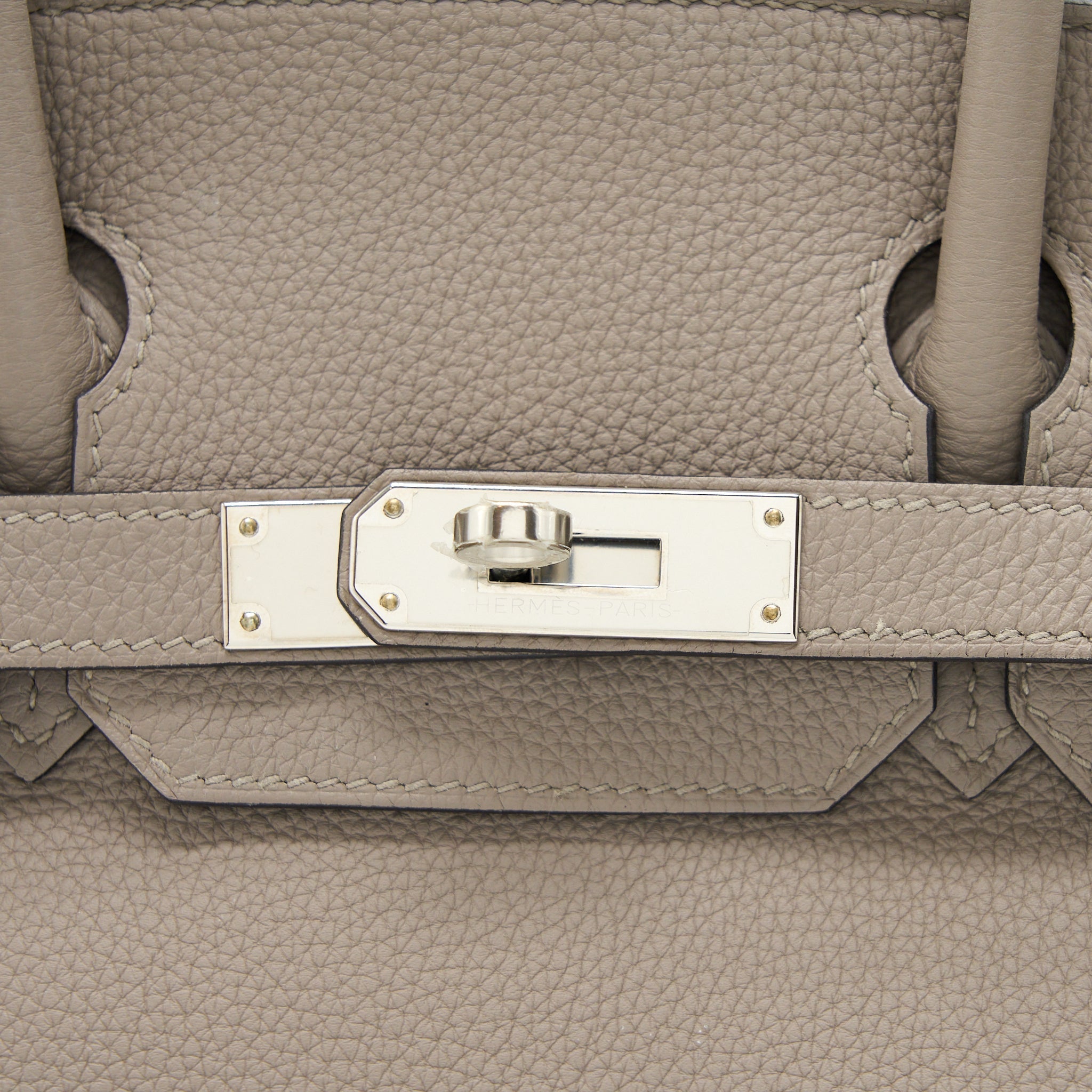 HERMES BIRKIN 30 TOGO M8 GRIS ASPHALT SHW