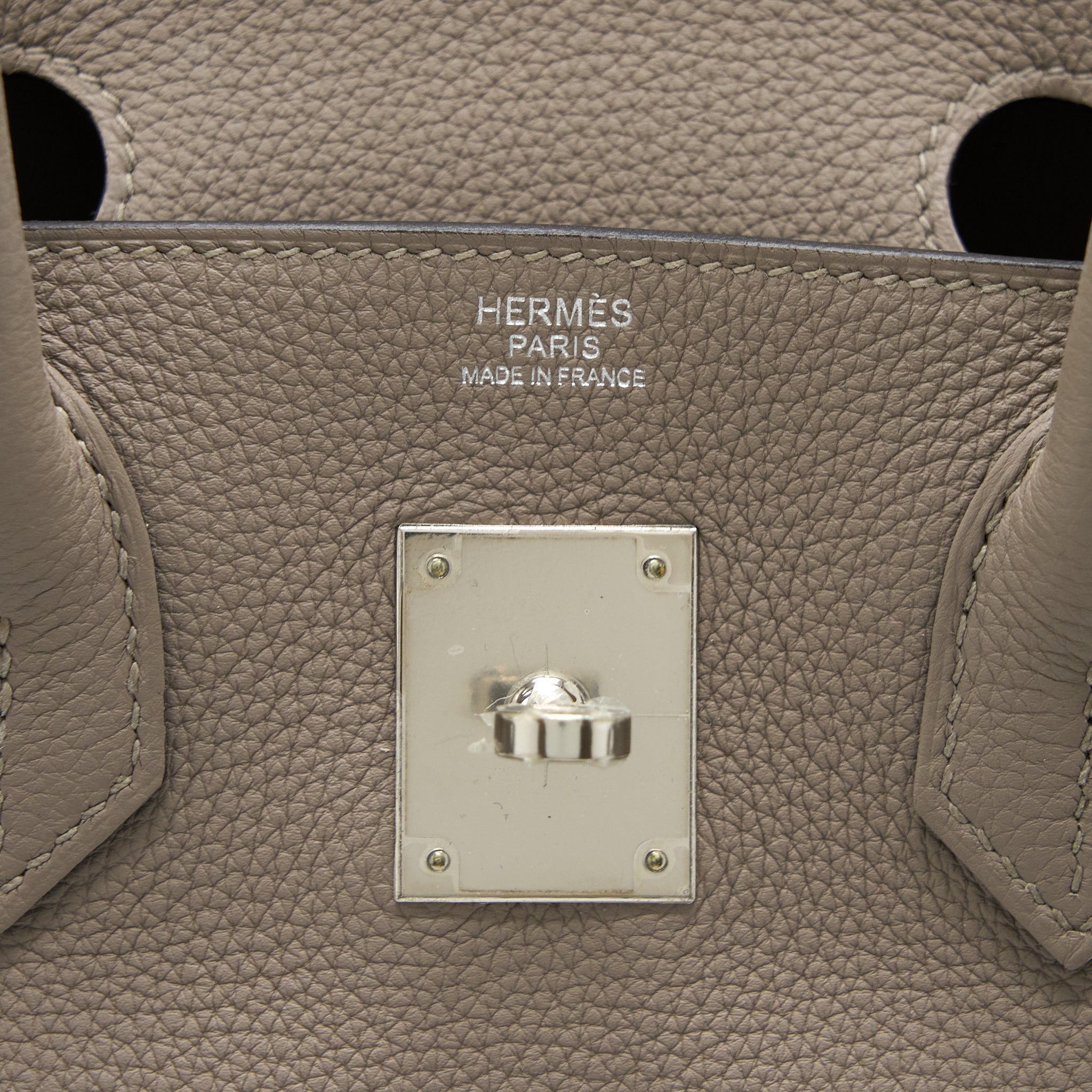 HERMES BIRKIN 30 TOGO M8 GRIS ASPHALT SHW