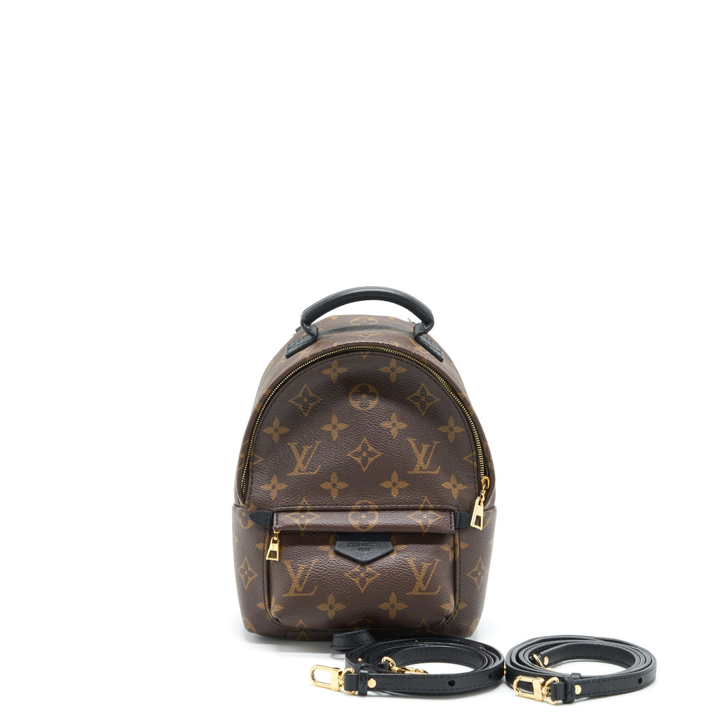 PALM SPRING MINI BACKPACK MONOGRAM CANVAS GHW