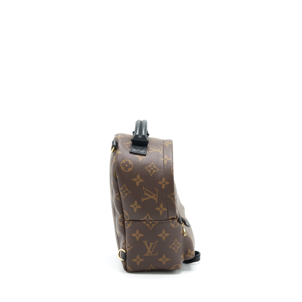PALM SPRING MINI BACKPACK MONOGRAM CANVAS GHW