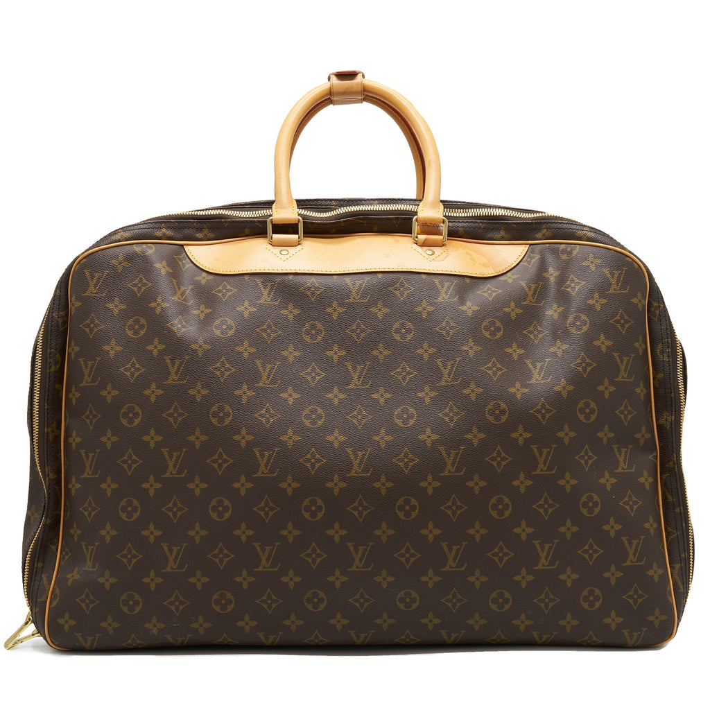 VINTAGE LUGGAGE BAG WITH STRAP MONOGRAM CANVAS YEAR 1997