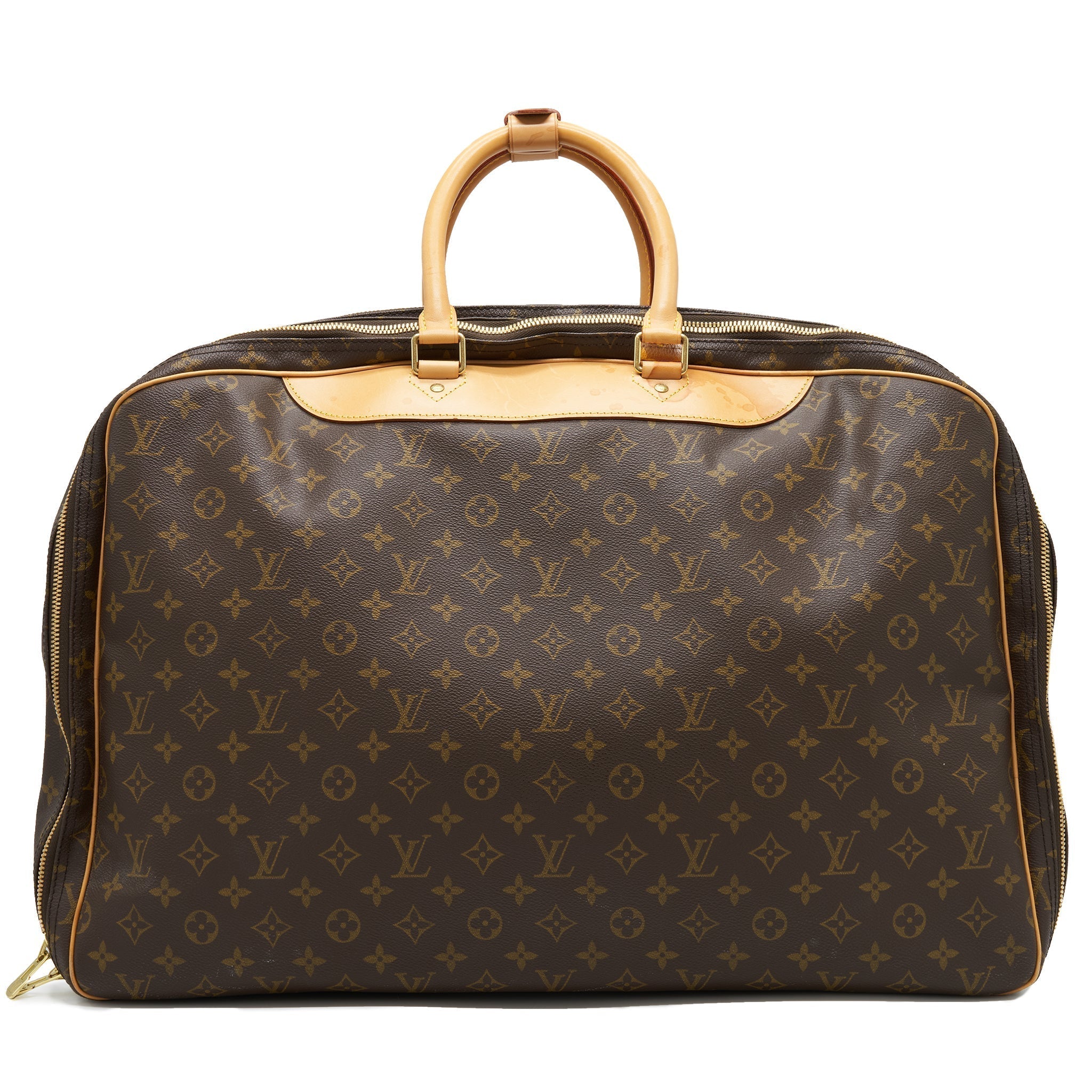 VINTAGE LUGGAGE BAG WITH STRAP MONOGRAM CANVAS YEAR 1997
