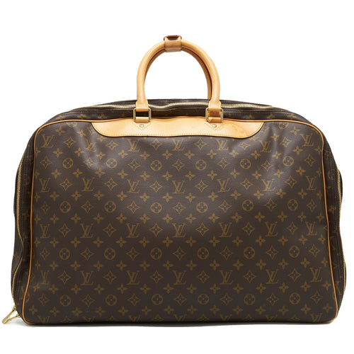 VINTAGE LUGGAGE BAG WITH STRAP MONOGRAM CANVAS YEAR 1997