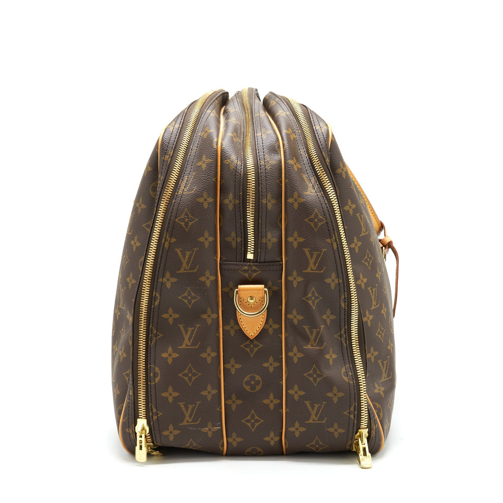 VINTAGE LUGGAGE BAG WITH STRAP MONOGRAM CANVAS YEAR 1997