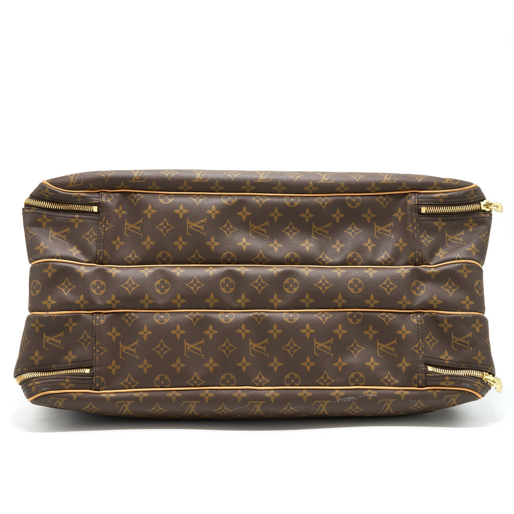 VINTAGE LUGGAGE BAG WITH STRAP MONOGRAM CANVAS YEAR 1997