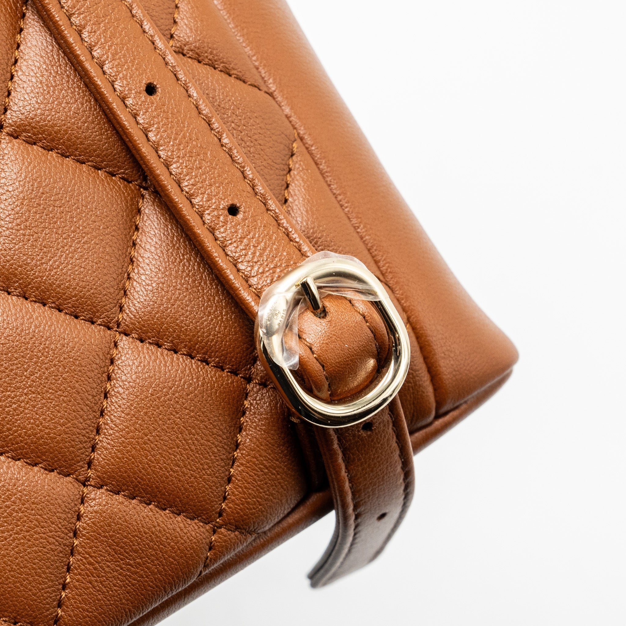 23A TRIPLE PACK BACKPACK CALFSKIN CARAMEL LGHW (MICROCHIP)