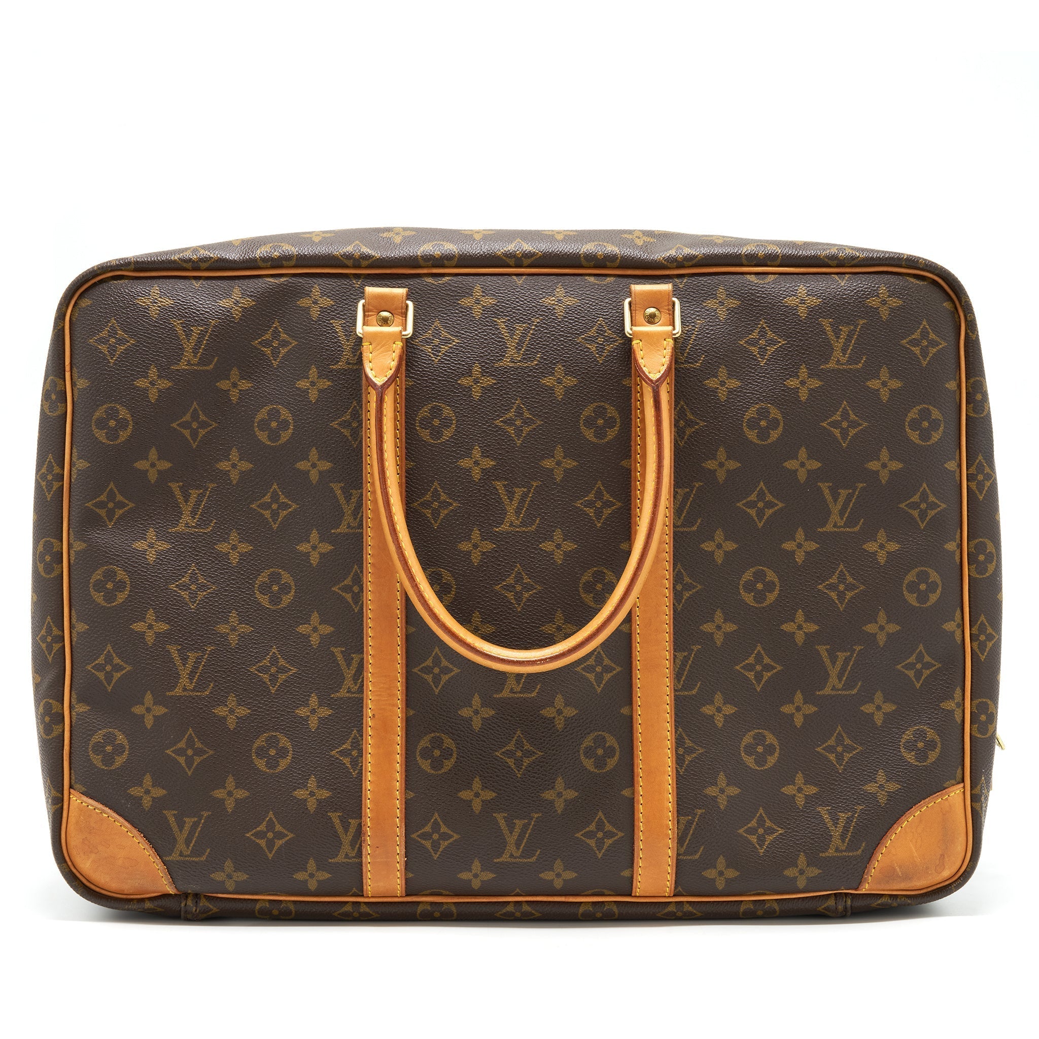 VINTAGE LUGGAGE BAG MONOGRAM CANVAS YEAR 1996