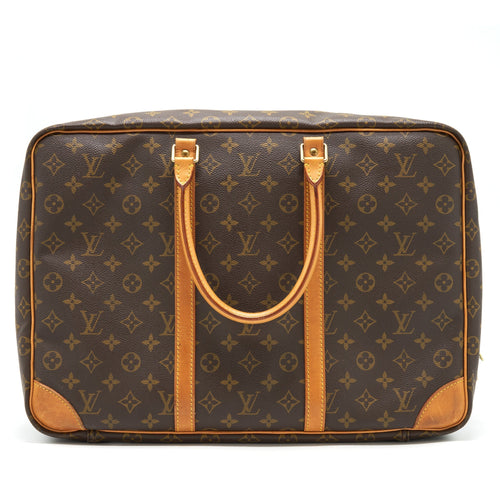 VINTAGE LUGGAGE BAG MONOGRAM CANVAS YEAR 1996