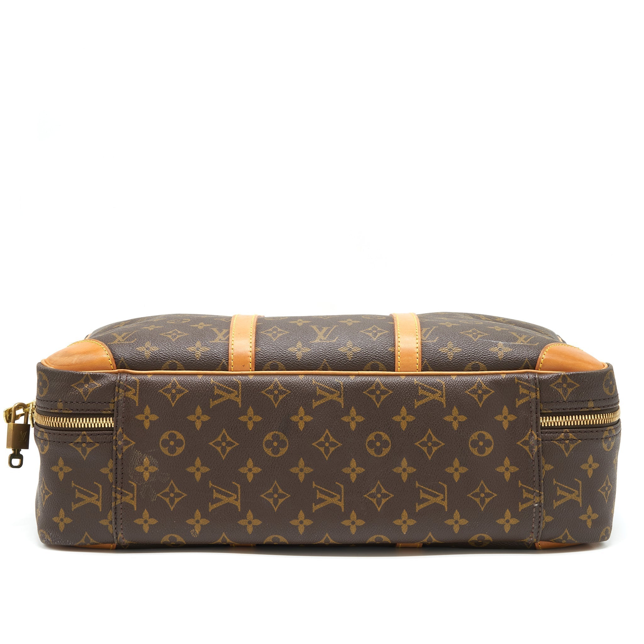 VINTAGE LUGGAGE BAG MONOGRAM CANVAS YEAR 1996
