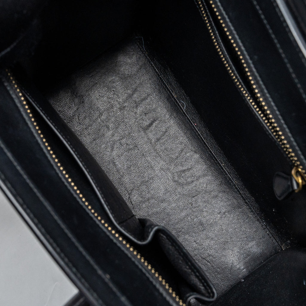 MICRO LUGGAGE CALFSKIN / SUEDE LEATHER MULTICOLOUR GHW