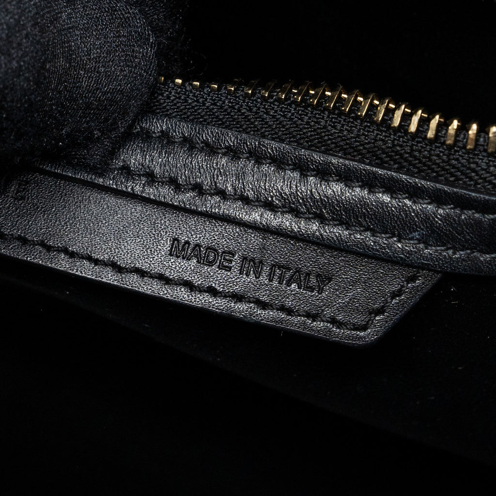 MICRO LUGGAGE CALFSKIN / SUEDE LEATHER MULTICOLOUR GHW