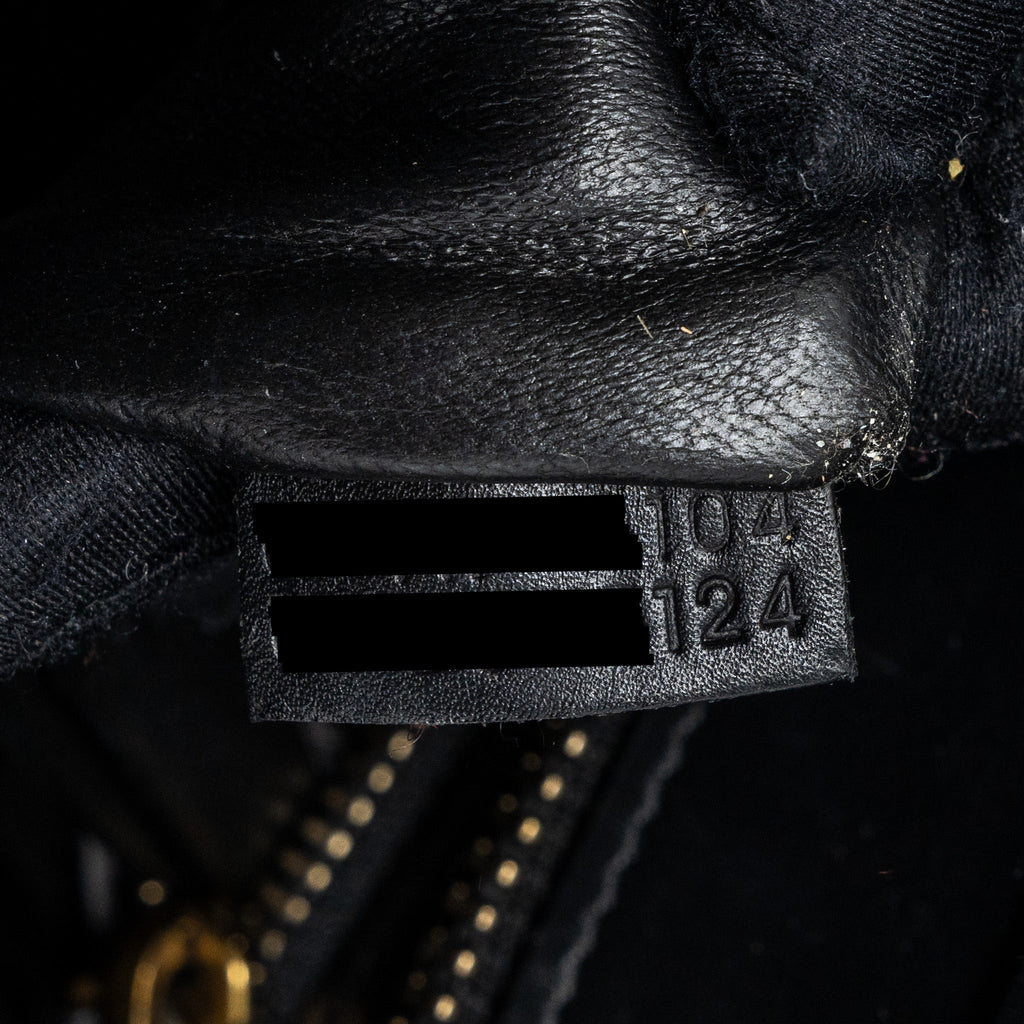 MICRO LUGGAGE CALFSKIN / SUEDE LEATHER MULTICOLOUR GHW