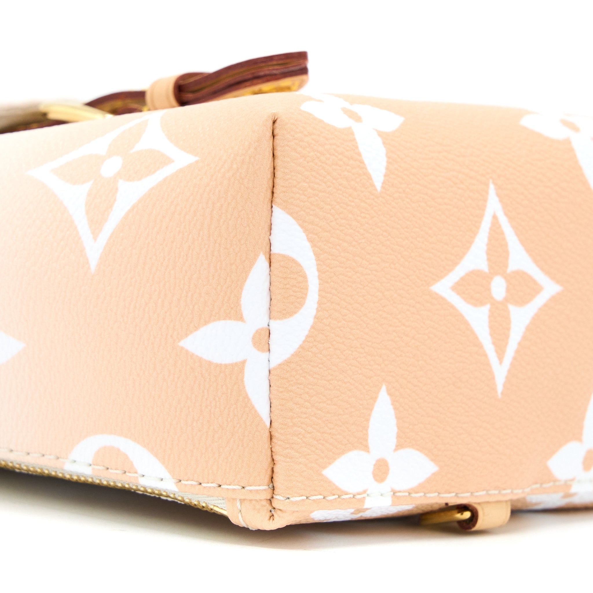 POOL BRUME MINI BACKPACK MONOGRAM COATED CANVAS GHW