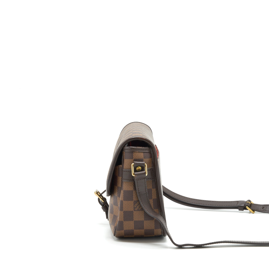 MESSENGER BAG DAMIER EBENE CANVAS GHW