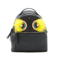 MONSTER BACKPACK BLACK/YELLOW FUR