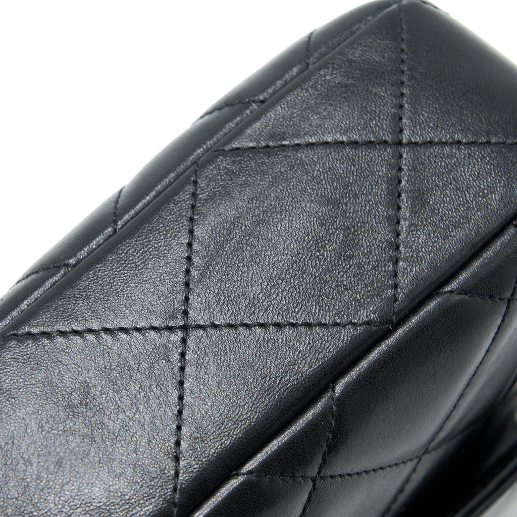 23P ADO BACKPACK LAMBSKIN BLACK GHW (MICROCHIP)