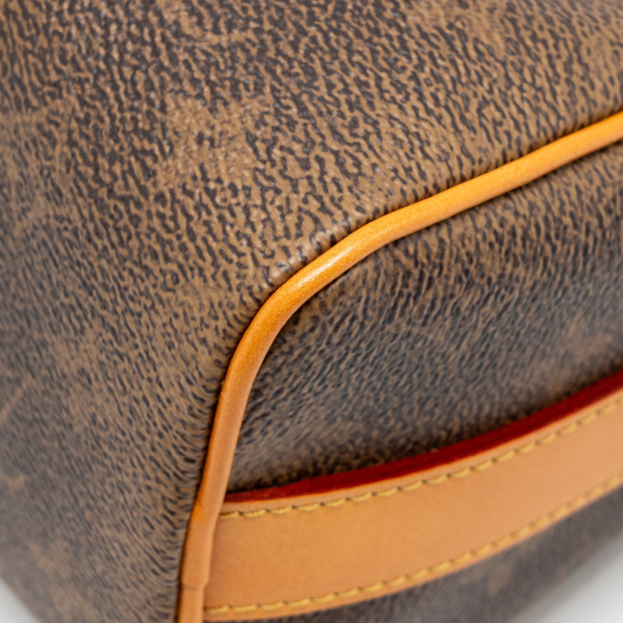 KEEPALL BANDOULIÈRE 25 MONOGRAM DUST COATED CANVAS GHW