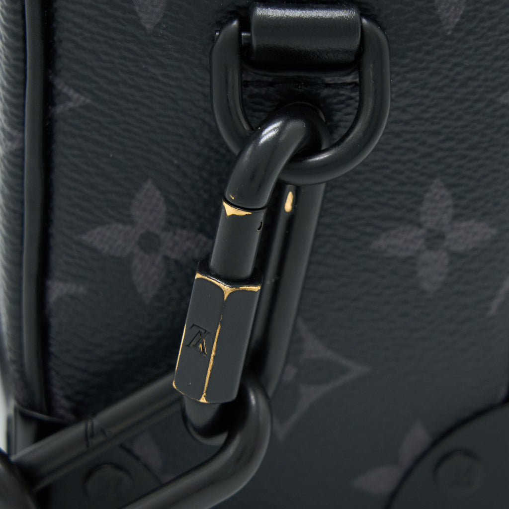 MINI SOFT TRUNK MONOGRAM ECLIPSE CANVAS MATTE-BLACK HARDWARE