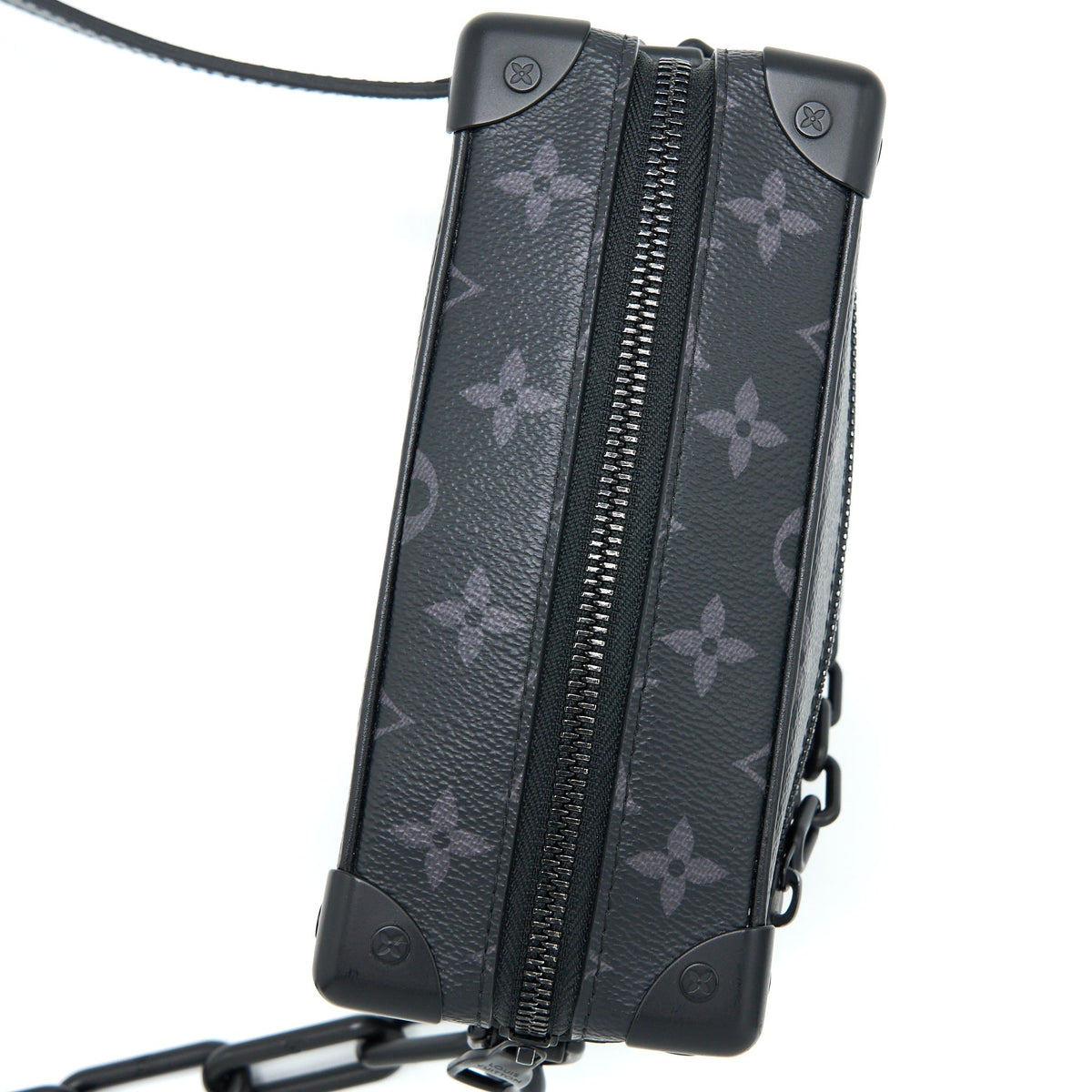 LOUIS VUITTON MINI SOFT TRUNK MONOGRAM ECLIPSE CANVAS MATTE-BLACK HARDWARE