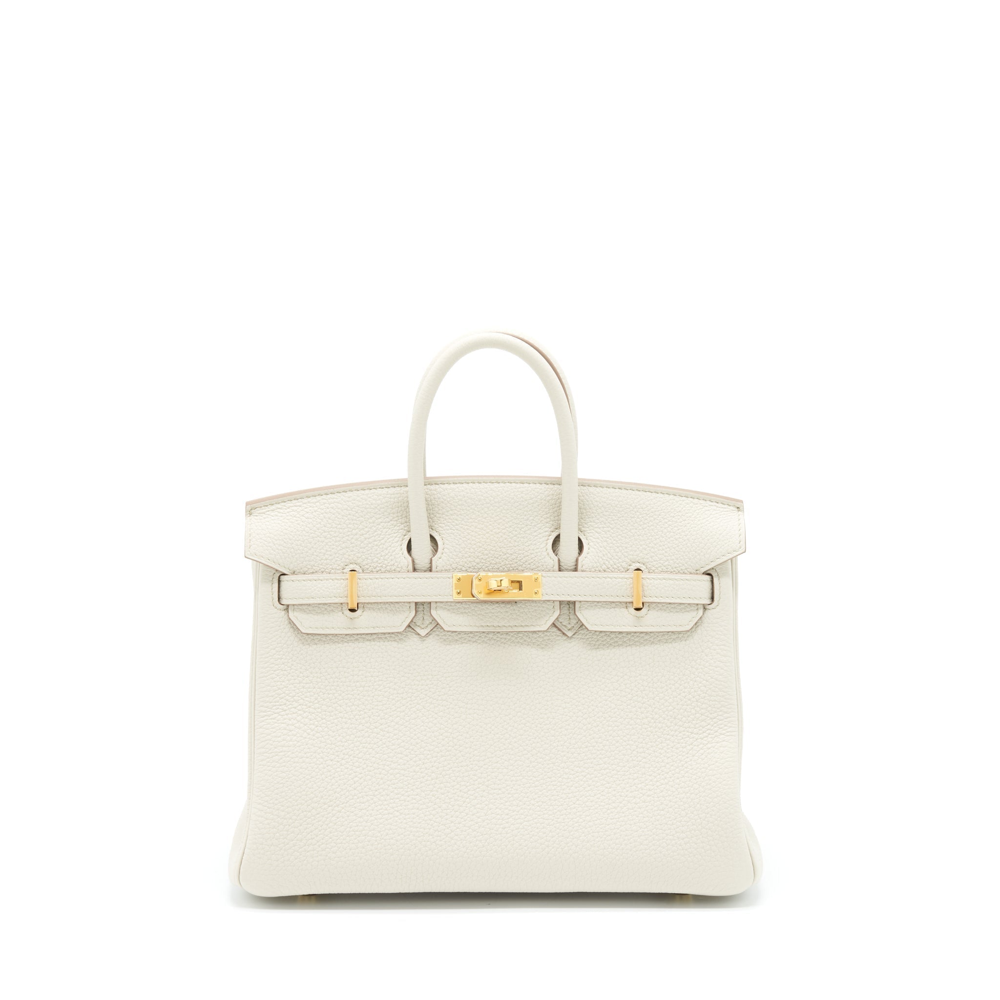 HERMES BIRKIN 25 TOGO 8L BETON GHW