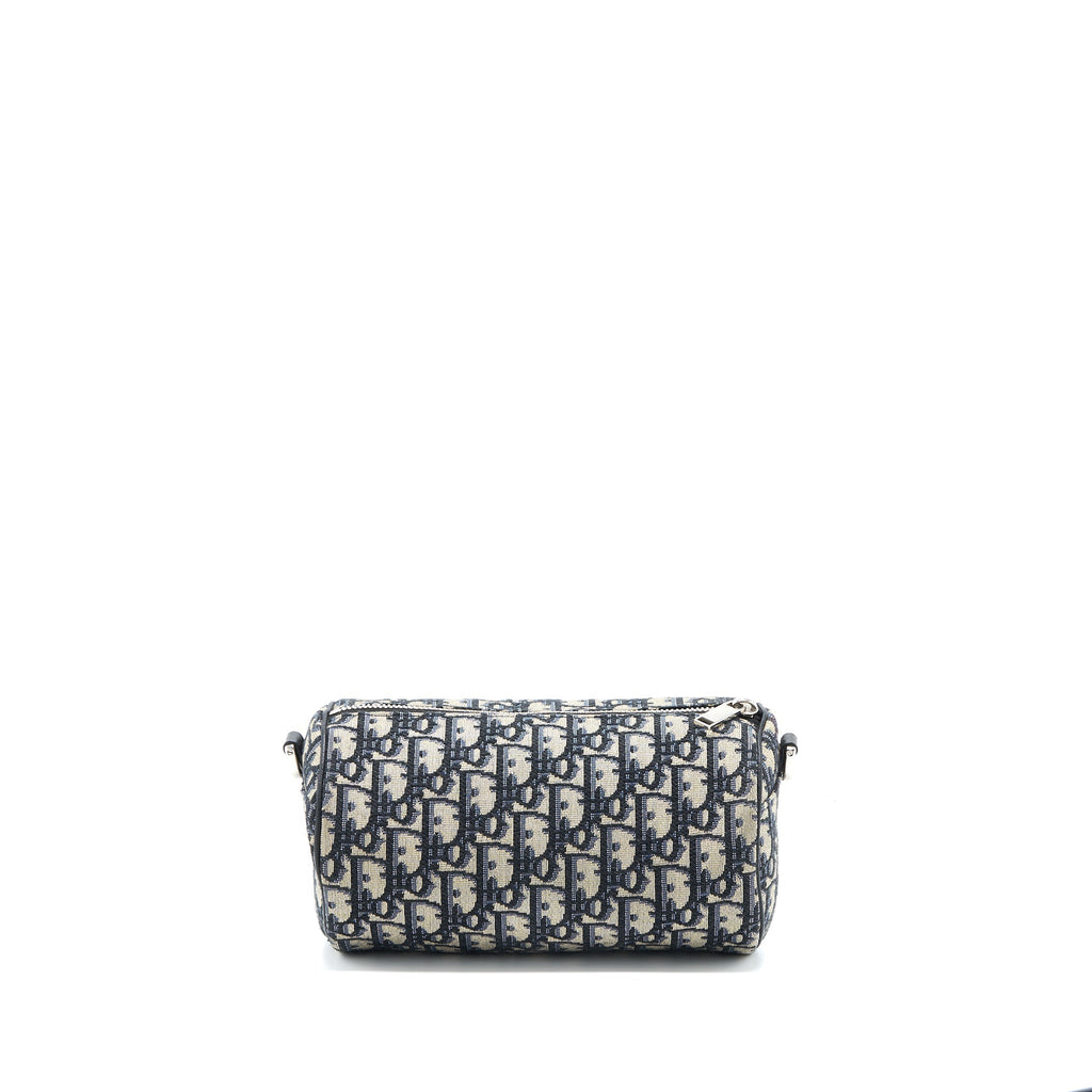 ROLLER MESSENGER BAG BLUE OBLIQUE JACQUARD