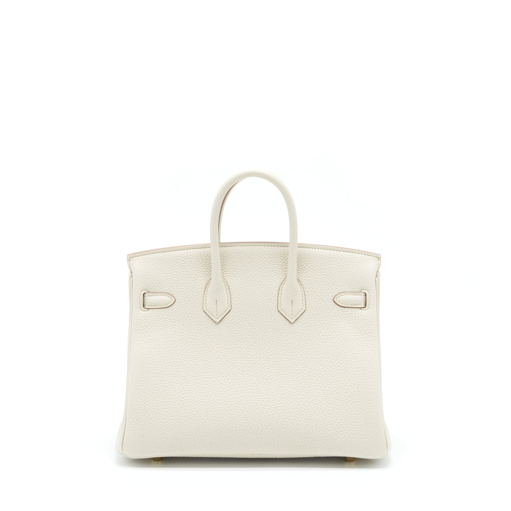 HERMES BIRKIN 25 TOGO 8L BETON GHW