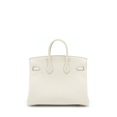 HERMES BIRKIN 25 TOGO 8L BETON GHW