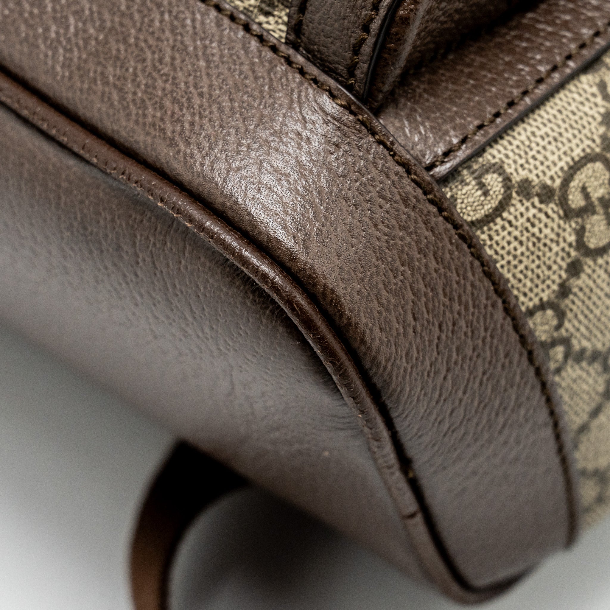 SMALL GG OPHIDIA BACKPACK GG SUPREME CANVAS/ CALFSKIN GHW