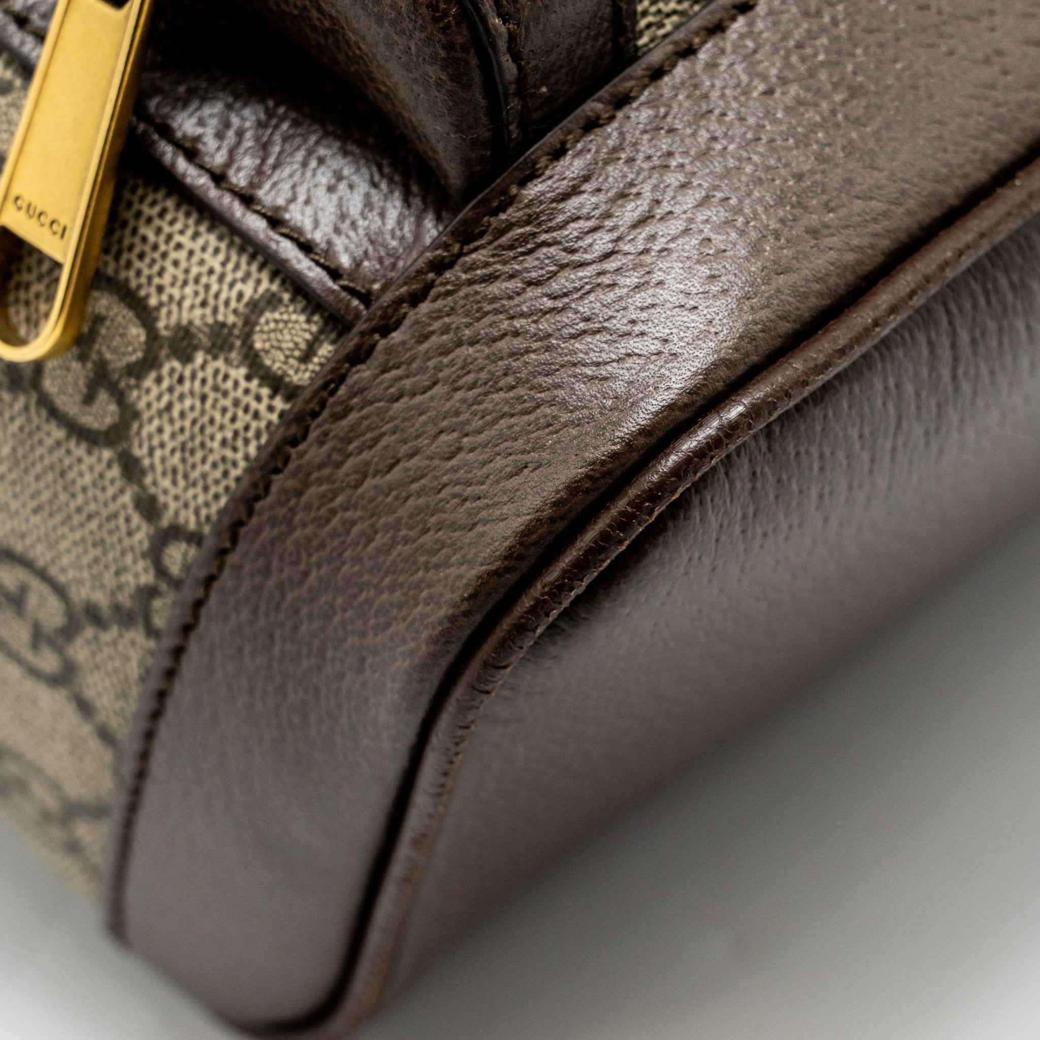 SMALL GG OPHIDIA BACKPACK GG SUPREME CANVAS/ CALFSKIN GHW