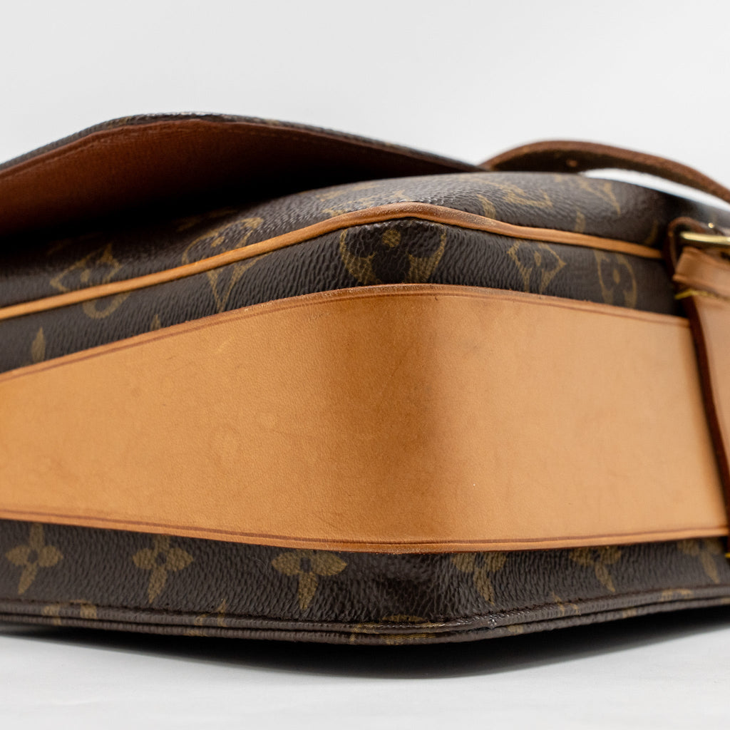 VINTAGE MESSENGER CROSSBODY BAG MONOGRAM CANVAS GHW