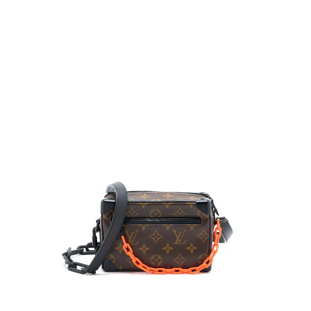 MINI SOFT TRUNK MONOGRAM CANVAN MATT-BLACK HARDWARE