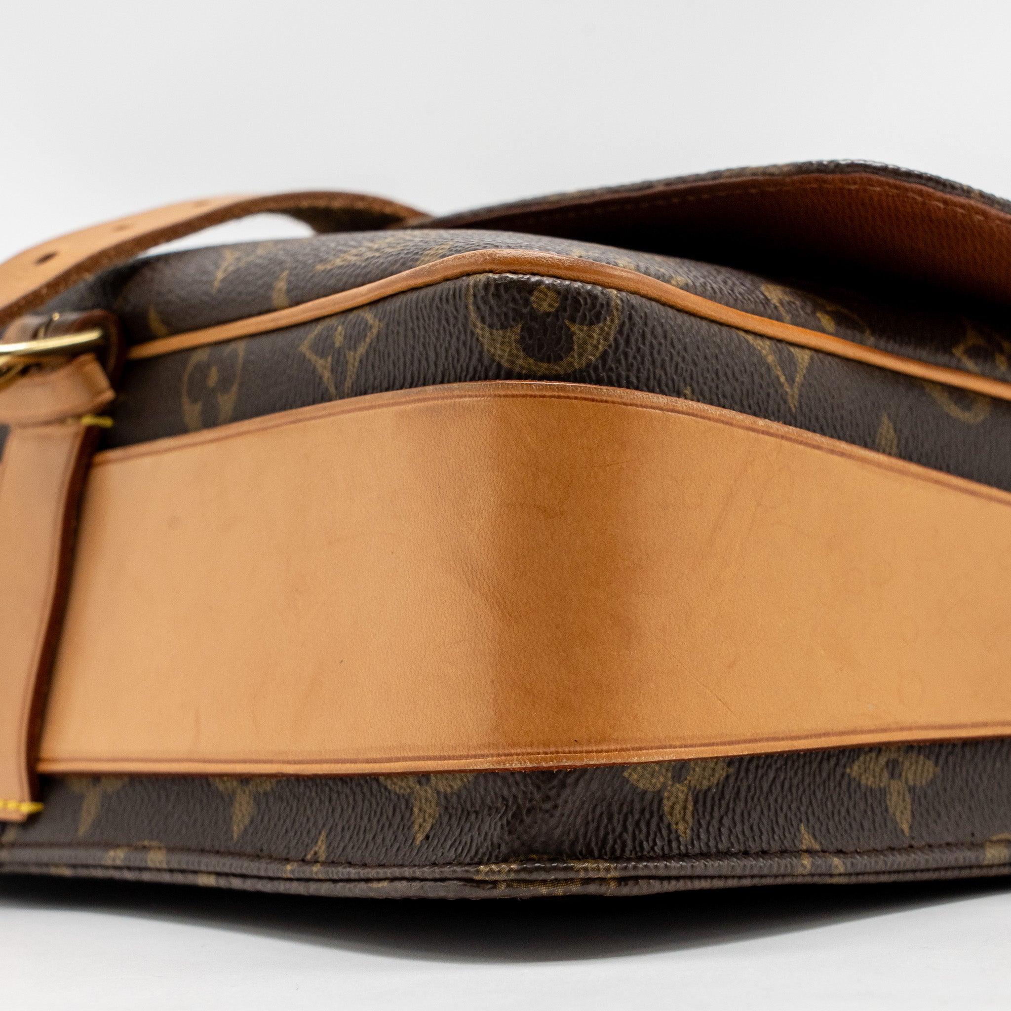 VINTAGE MESSENGER CROSSBODY BAG MONOGRAM CANVAS GHW