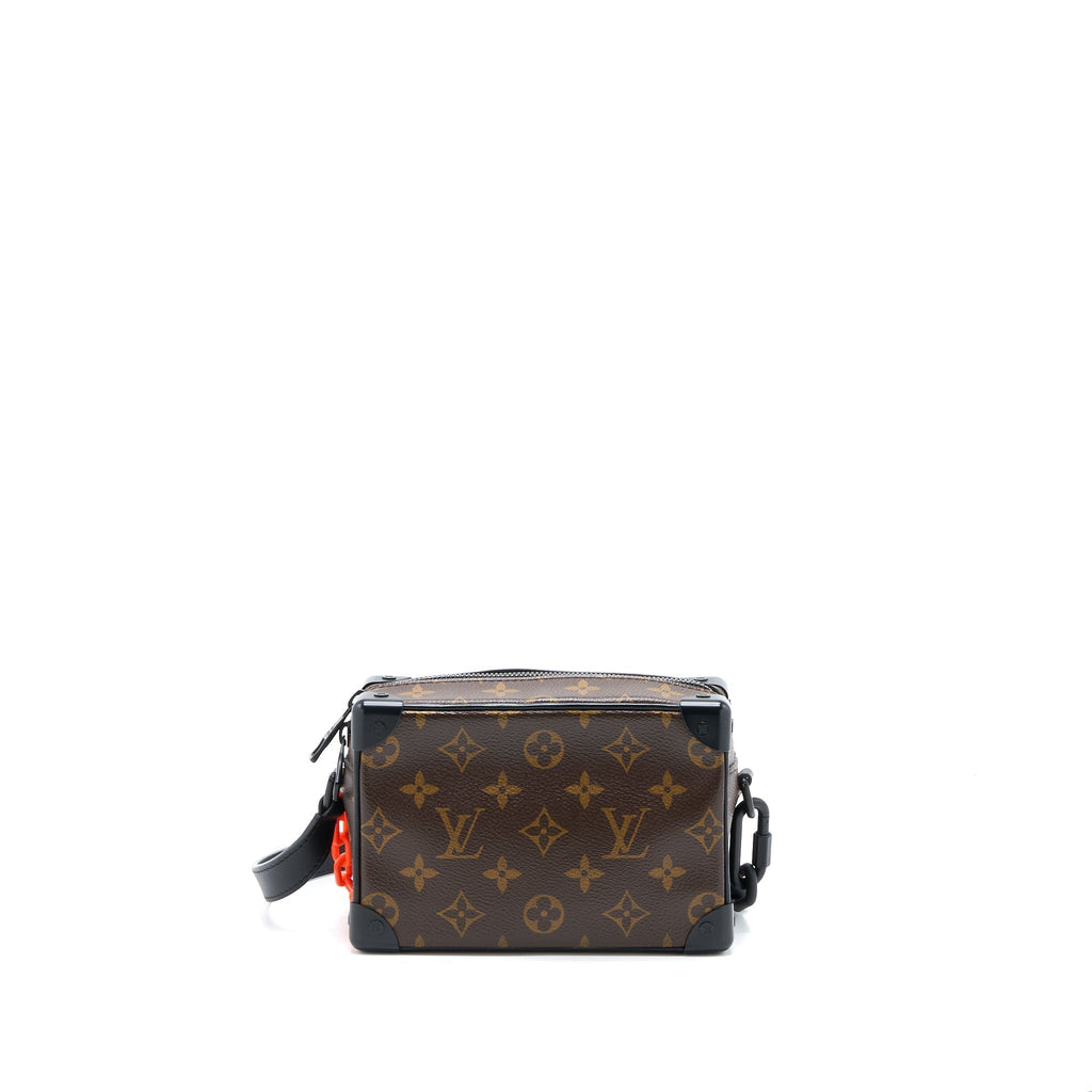 MINI SOFT TRUNK MONOGRAM CANVAN MATT-BLACK HARDWARE