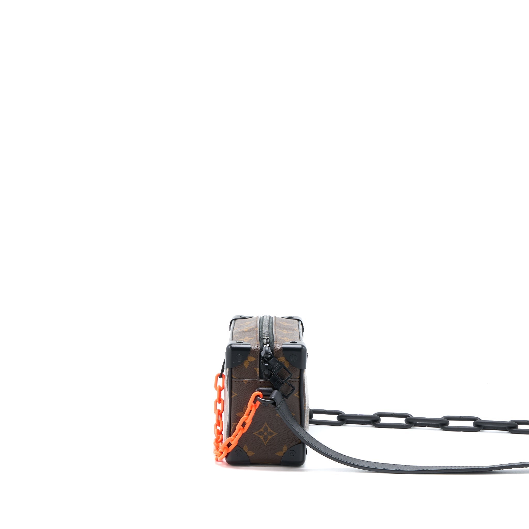 MINI SOFT TRUNK MONOGRAM CANVAN MATT-BLACK HARDWARE