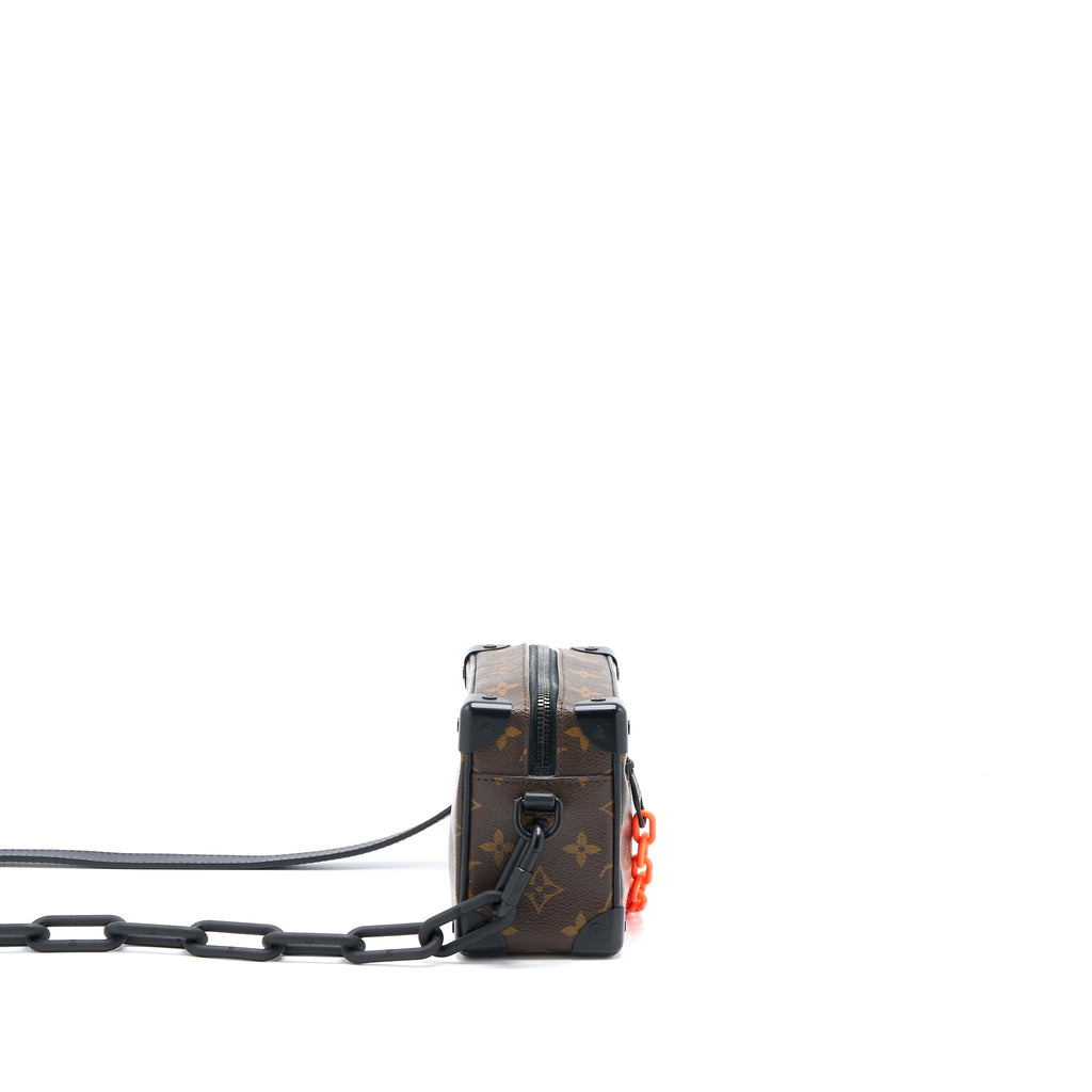 MINI SOFT TRUNK MONOGRAM CANVAN MATT-BLACK HARDWARE