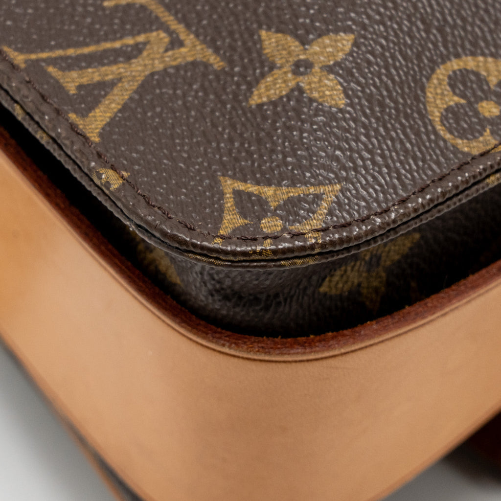VINTAGE MESSENGER CROSSBODY BAG MONOGRAM CANVAS GHW