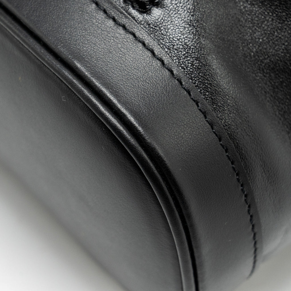 MONTSOURIS BACKPACK PM LAMBSKIN BLACK SHW