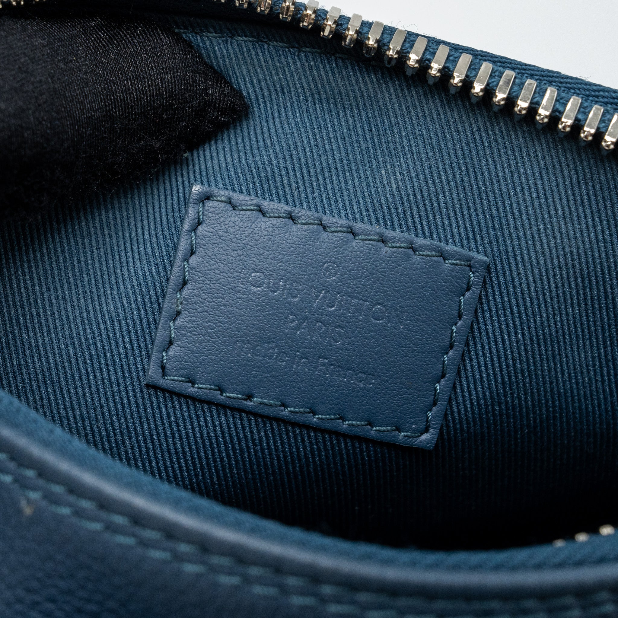 KEEPALL XS CALFSKIN BLUE SHW (NEW VERSION)