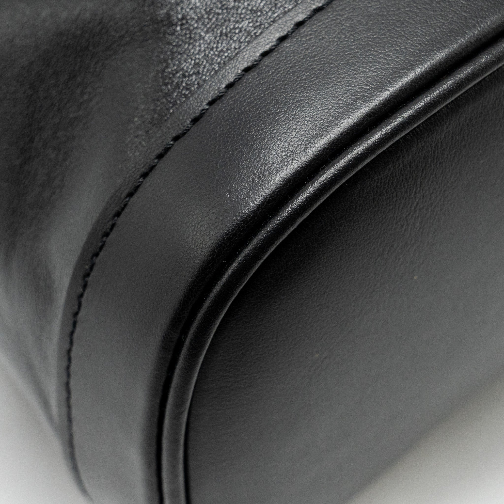 MONTSOURIS BACKPACK PM LAMBSKIN BLACK SHW