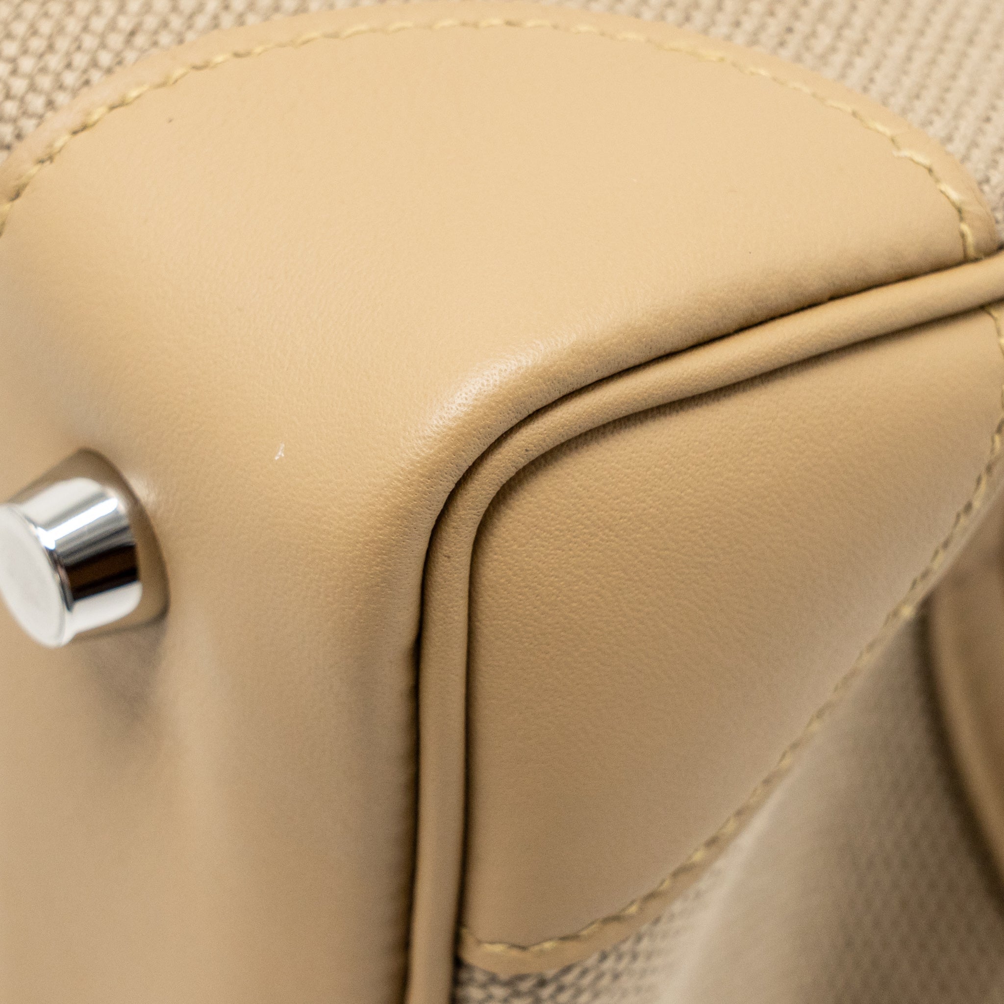 HERMES BIRKIN 25 CARGO TOILE GOELAND/SWIFT BEIGE MARFA/POUSSIERE SHW