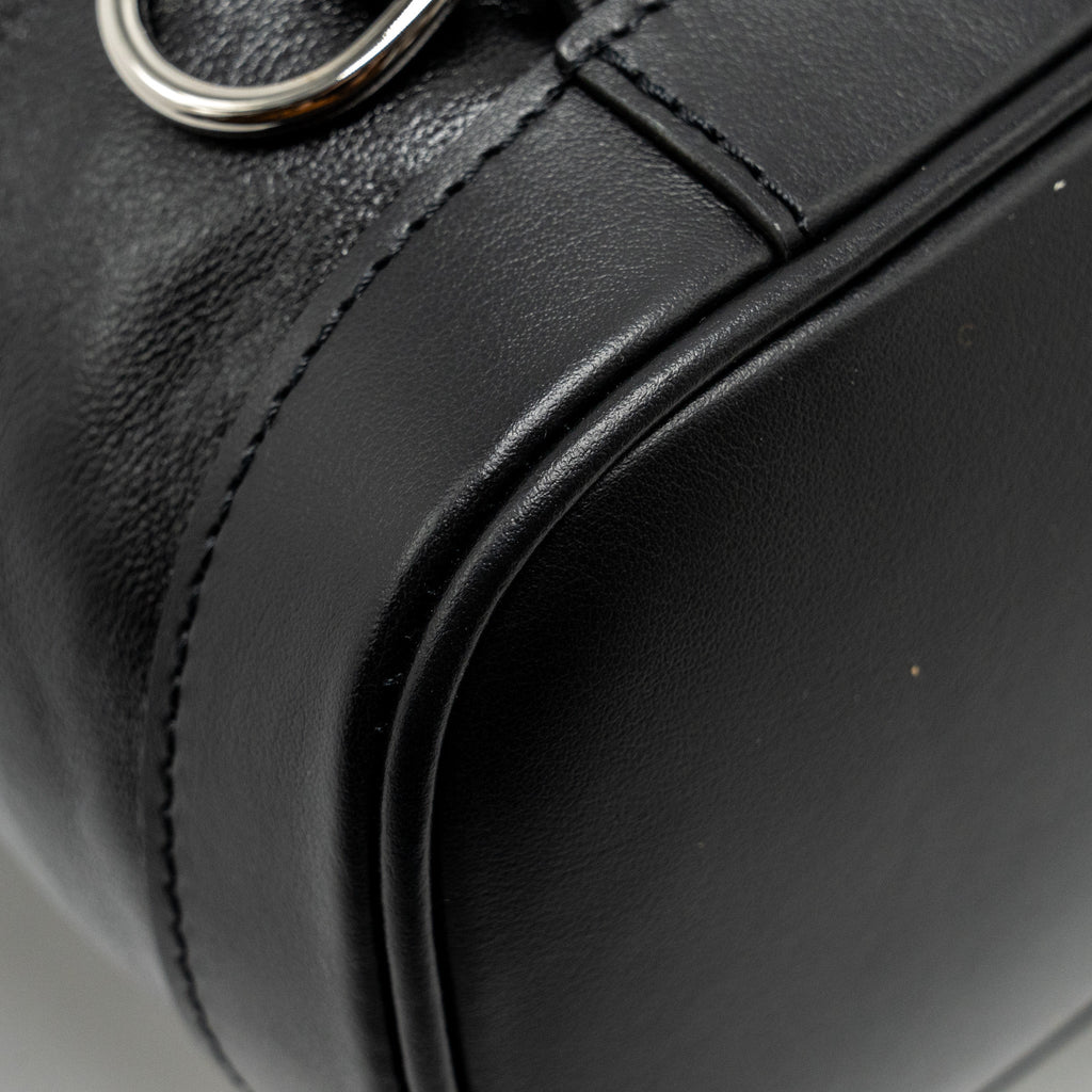 MONTSOURIS BACKPACK PM LAMBSKIN BLACK SHW
