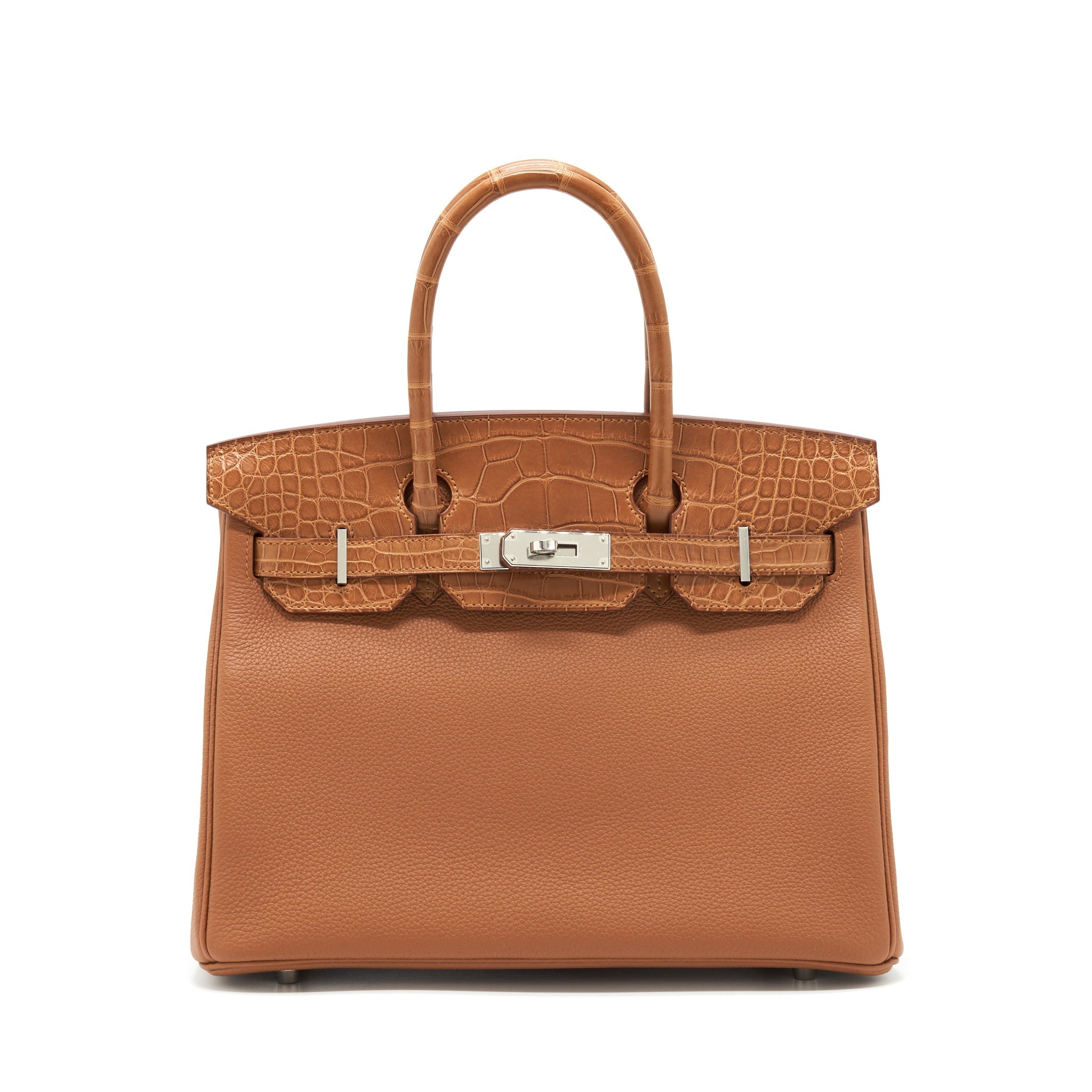 HERMES BIRKIN 30 TOUCH GOLD WITH SHW