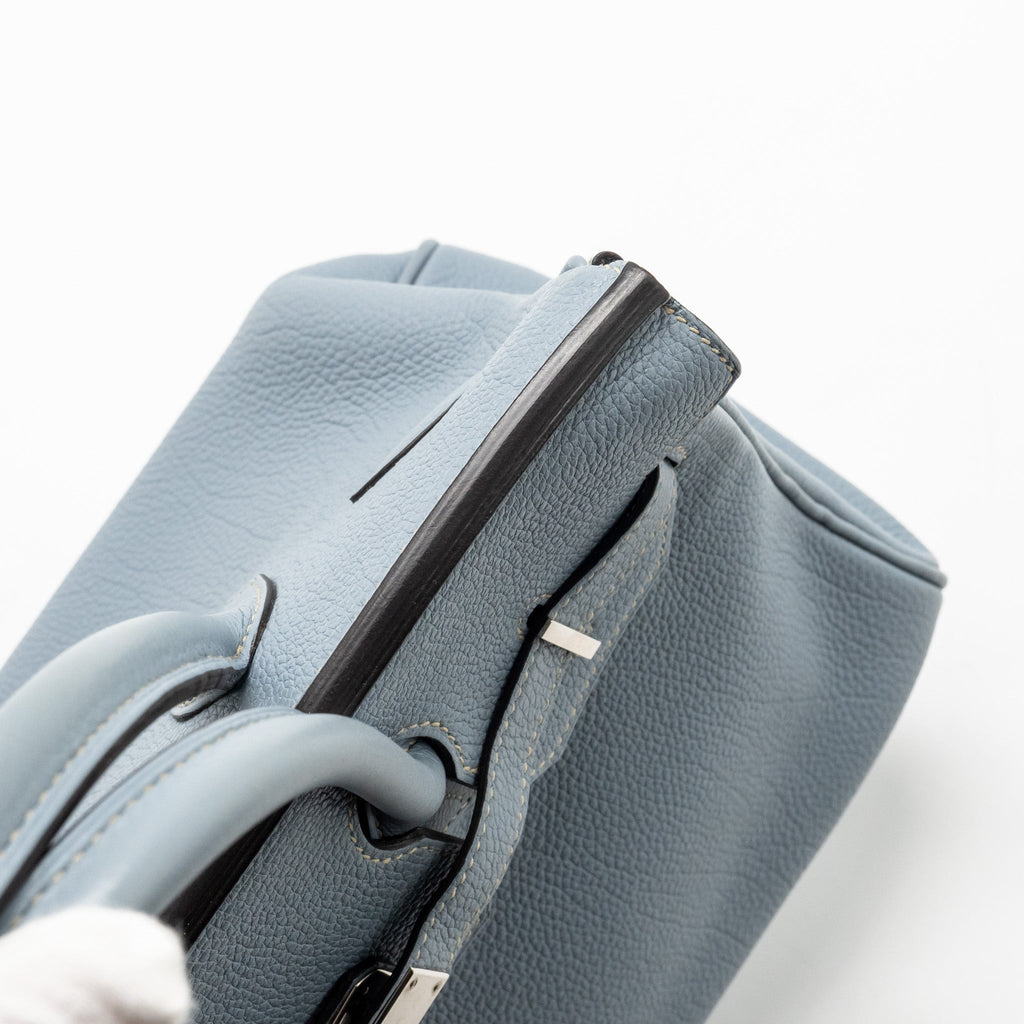 HERMES BIRKIN 30 TOGO BLUE LIN SHW