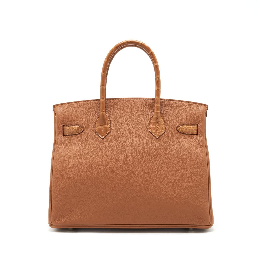 HERMES BIRKIN 30 TOUCH GOLD WITH SHW