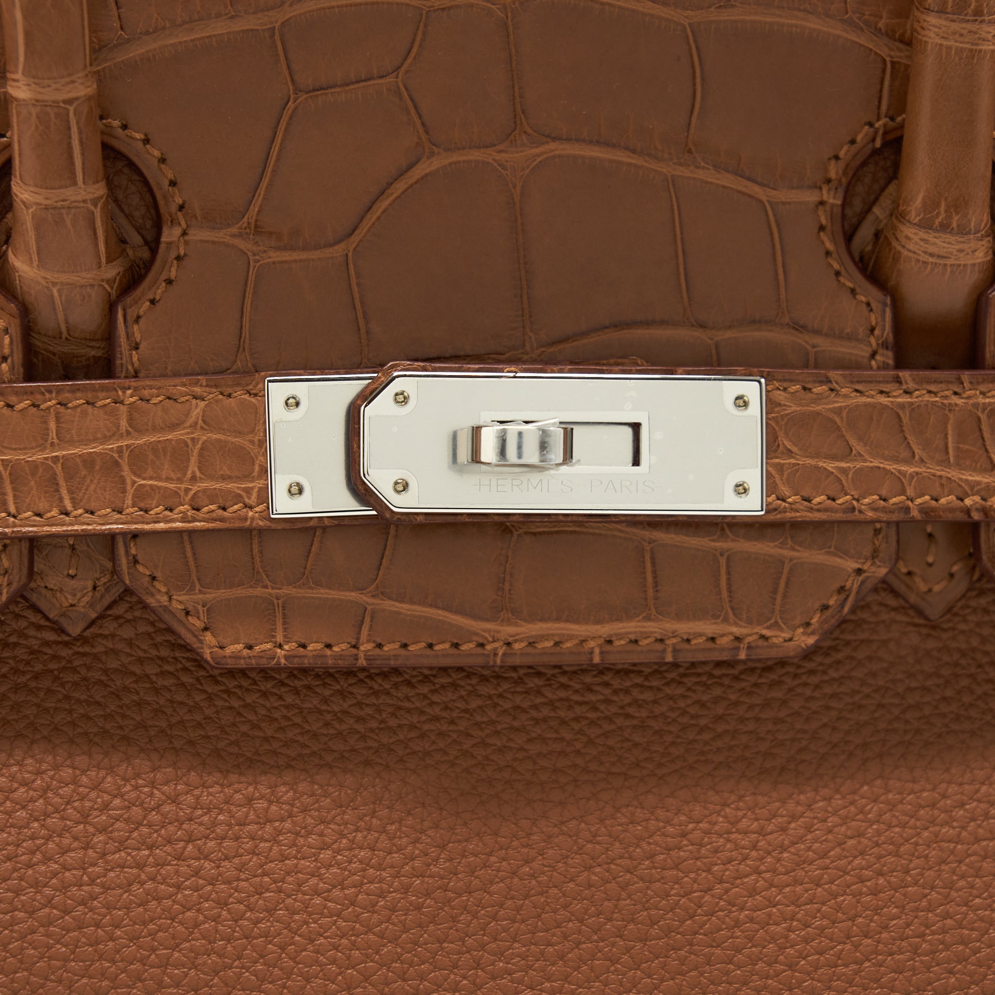 HERMES BIRKIN 30 TOUCH GOLD WITH SHW
