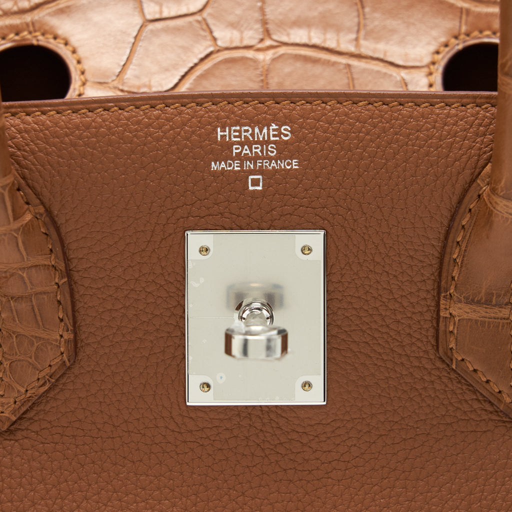 HERMES BIRKIN 30 TOUCH GOLD WITH SHW