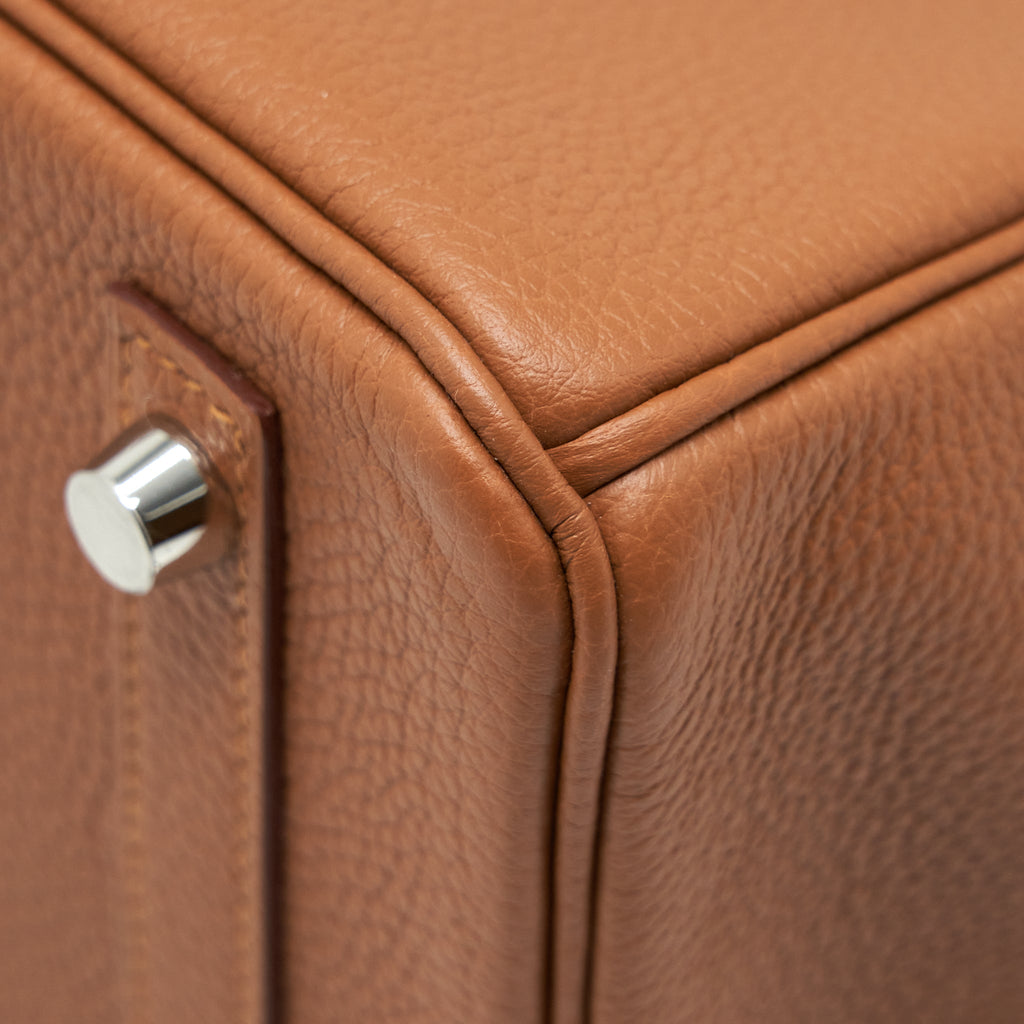 HERMES BIRKIN 30 TOUCH GOLD WITH SHW